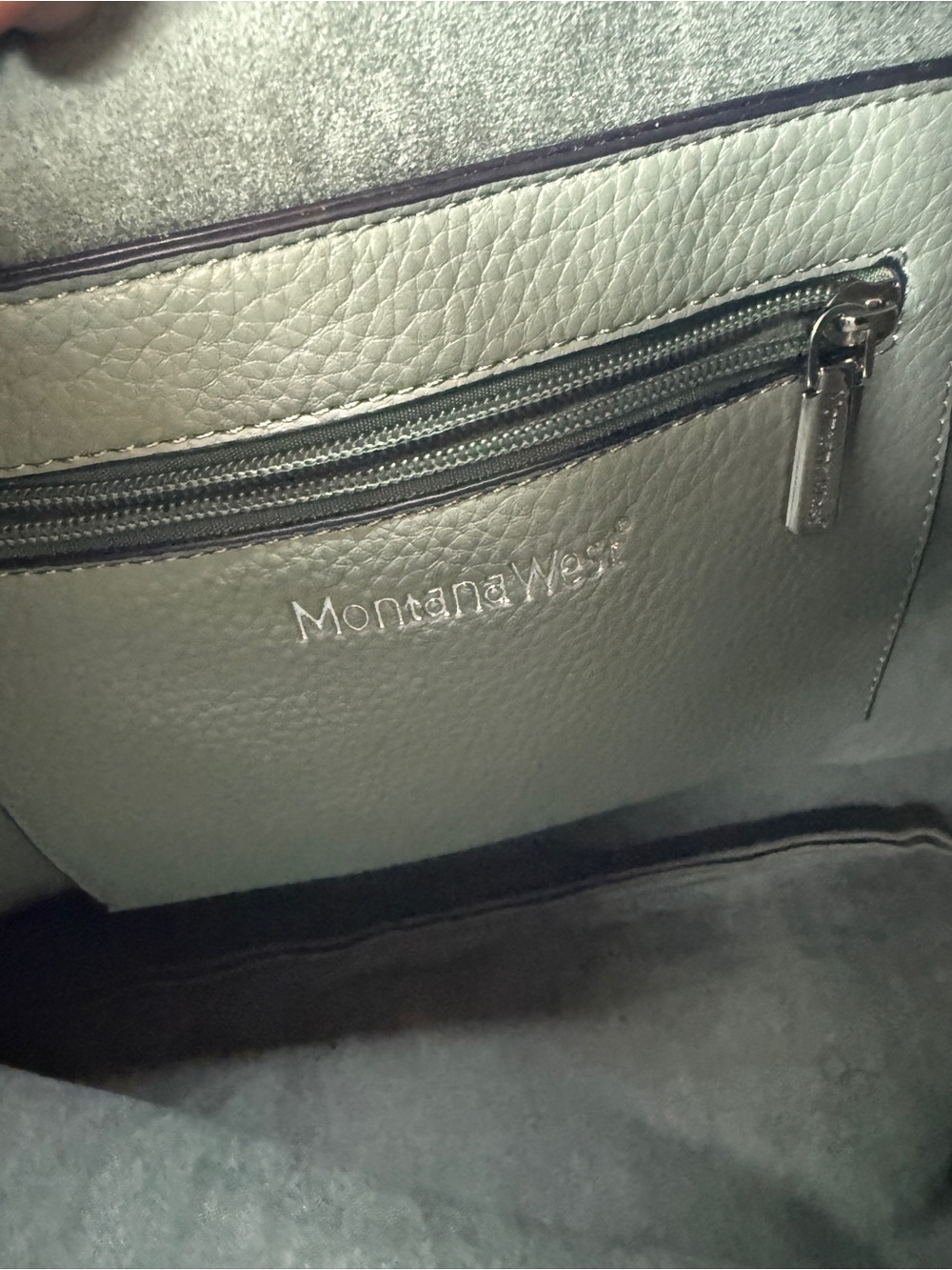 Montana West Slouchy Shoulder Bag Knotted Hobo Bag Green - Picture 11 of 15